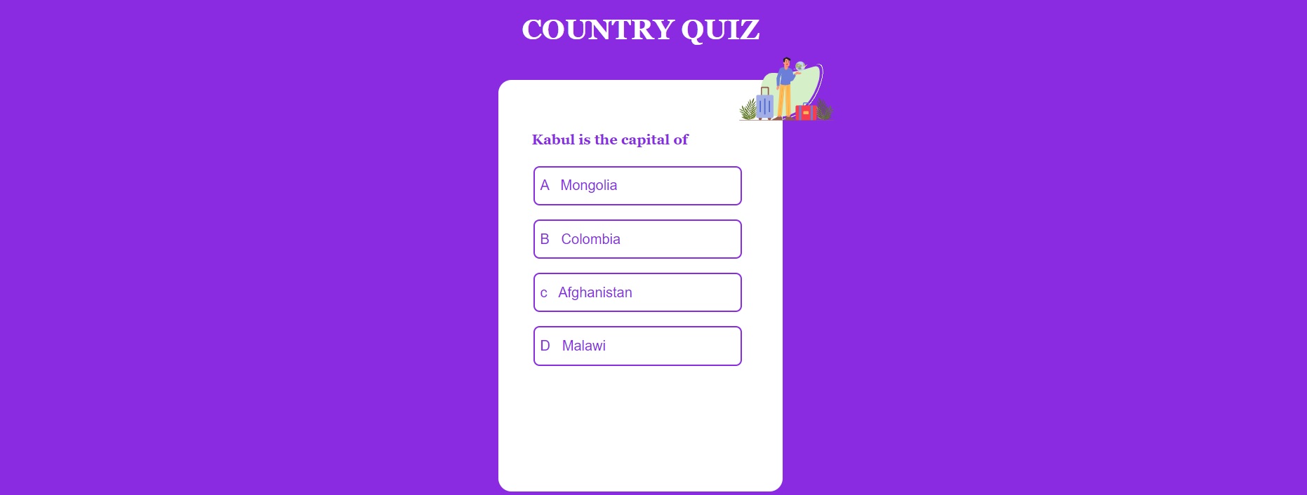 Country Quiz